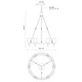 ALORA, LUCIAN CHANDELIERS, CHANDELIER LIGHT