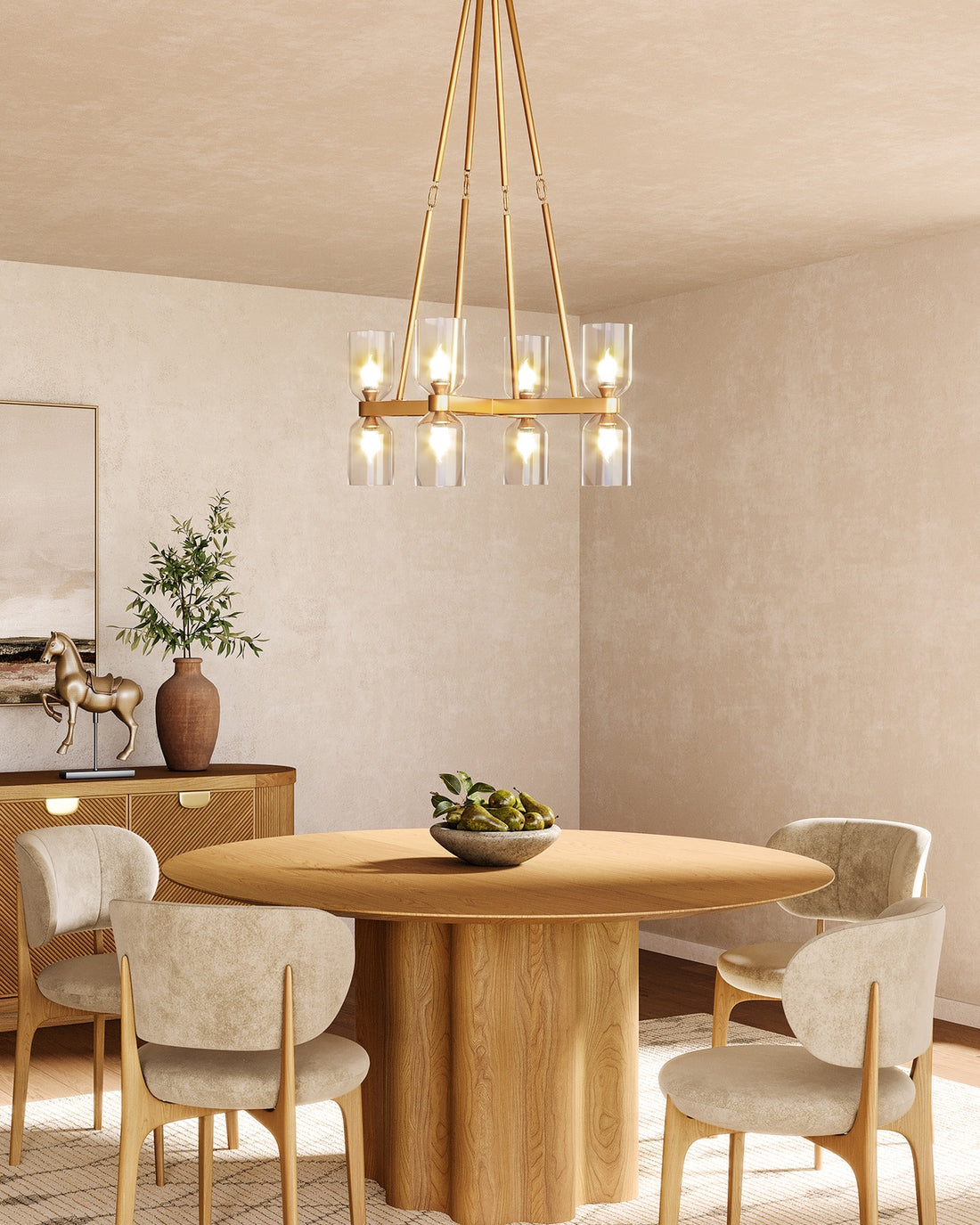 ALORA, LUCIAN CHANDELIERS, CHANDELIER LIGHT