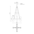 KUZCO LIGHTING INC, LUCIAN CHANDELIERS, CHANDELIER LIGHT