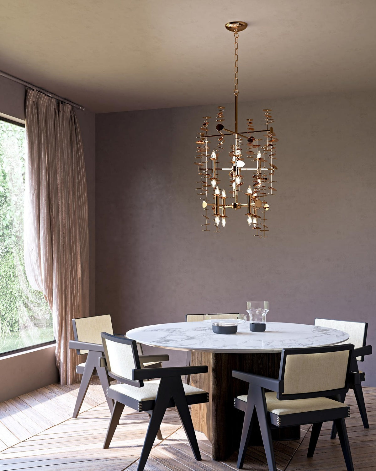 KUZCO LIGHTING INC, YUKARI CHANDELIERS, CHANDELIER LIGHT