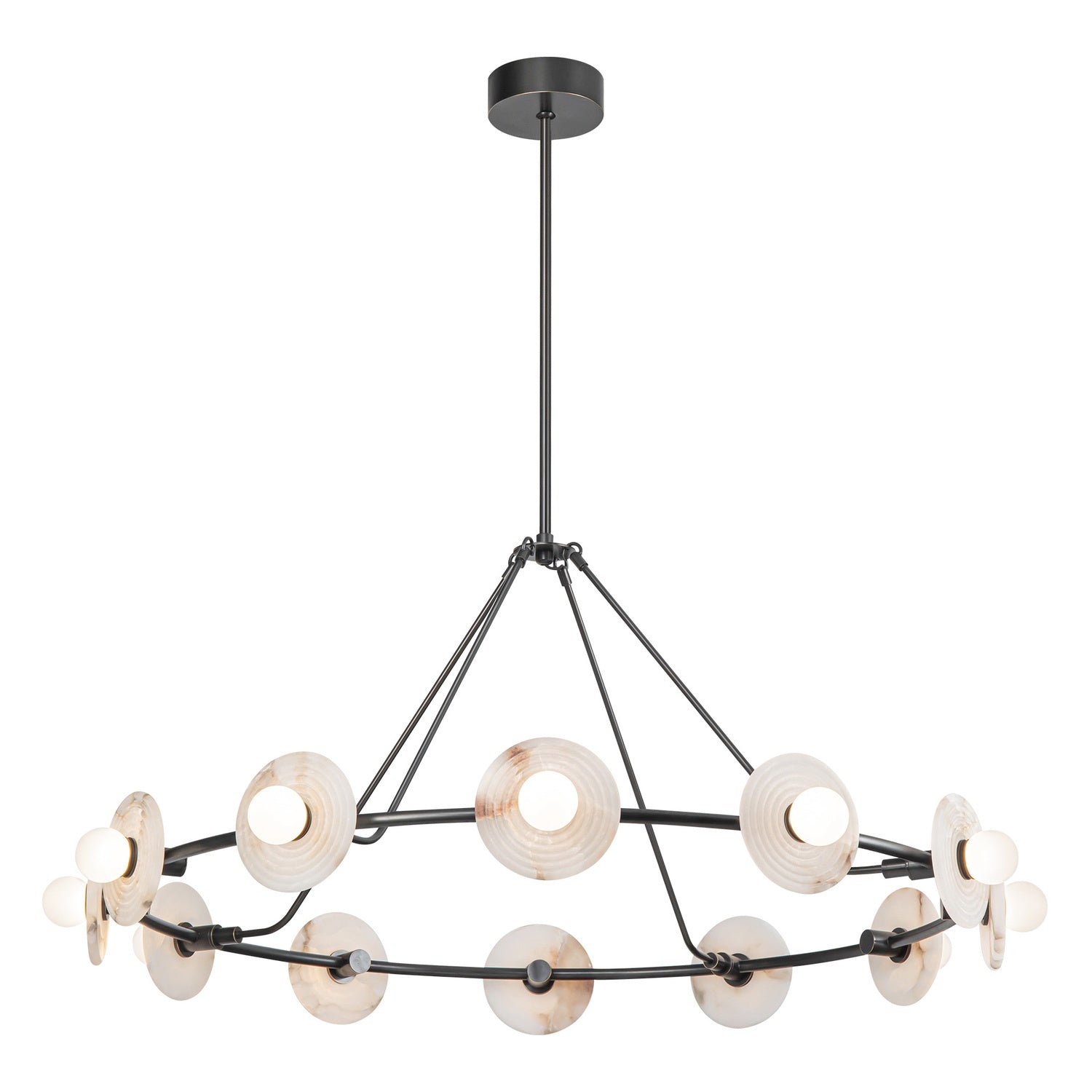 KUZCO LIGHTING INC, DAHLIA CHANDELIERS, CHANDELIER LIGHT
