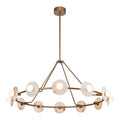 KUZCO LIGHTING INC, DAHLIA CHANDELIERS, CHANDELIER LIGHT