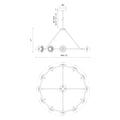 ALORA, DAHLIA CHANDELIERS, CHANDELIER LIGHT