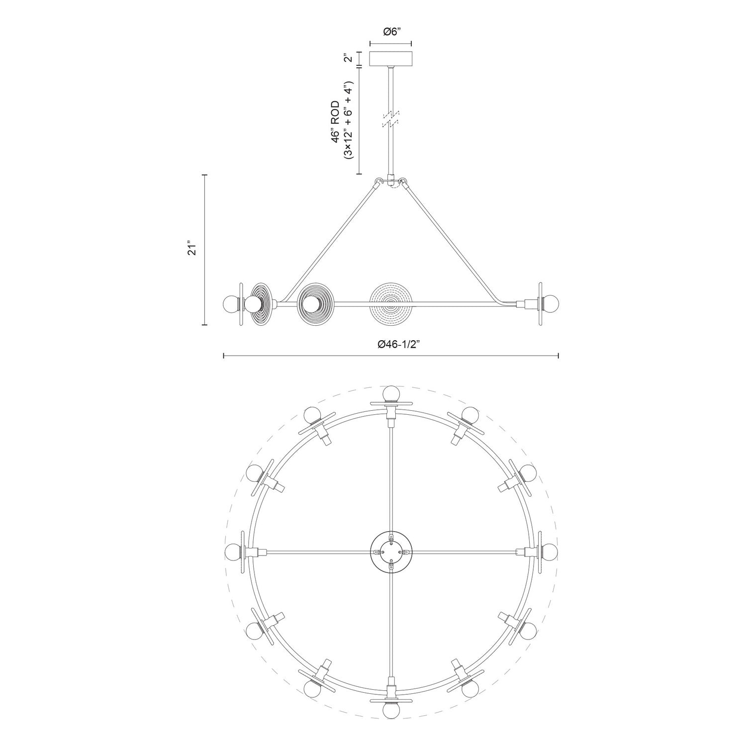 ALORA, DAHLIA CHANDELIERS, CHANDELIER LIGHT