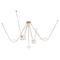 KUZCO LIGHTING INC, MINERAL CHANDELIERS, CHANDELIER LIGHT
