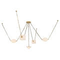 KUZCO LIGHTING INC, MINERAL CHANDELIERS, CHANDELIER LIGHT