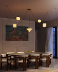 KUZCO LIGHTING INC, MINERAL CHANDELIERS, CHANDELIER LIGHT