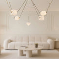 KUZCO LIGHTING INC, MINERAL CHANDELIERS, CHANDELIER LIGHT