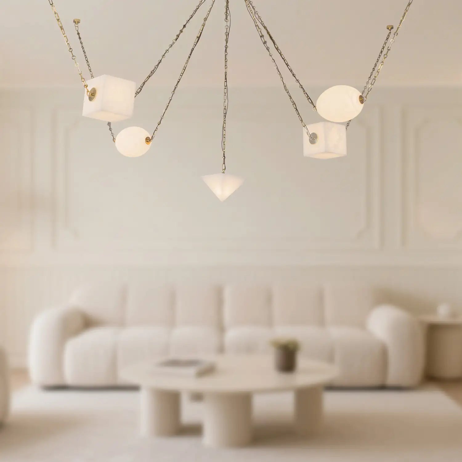 KUZCO LIGHTING INC, MINERAL CHANDELIERS, CHANDELIER LIGHT
