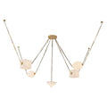 KUZCO LIGHTING INC, MINERAL CHANDELIERS, CHANDELIER LIGHT