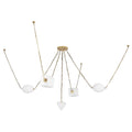 KUZCO LIGHTING INC, MINERAL CHANDELIERS, CHANDELIER LIGHT