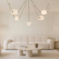 KUZCO LIGHTING INC, MINERAL CHANDELIERS, CHANDELIER LIGHT
