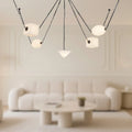 KUZCO LIGHTING INC, MINERAL CHANDELIERS, CHANDELIER LIGHT