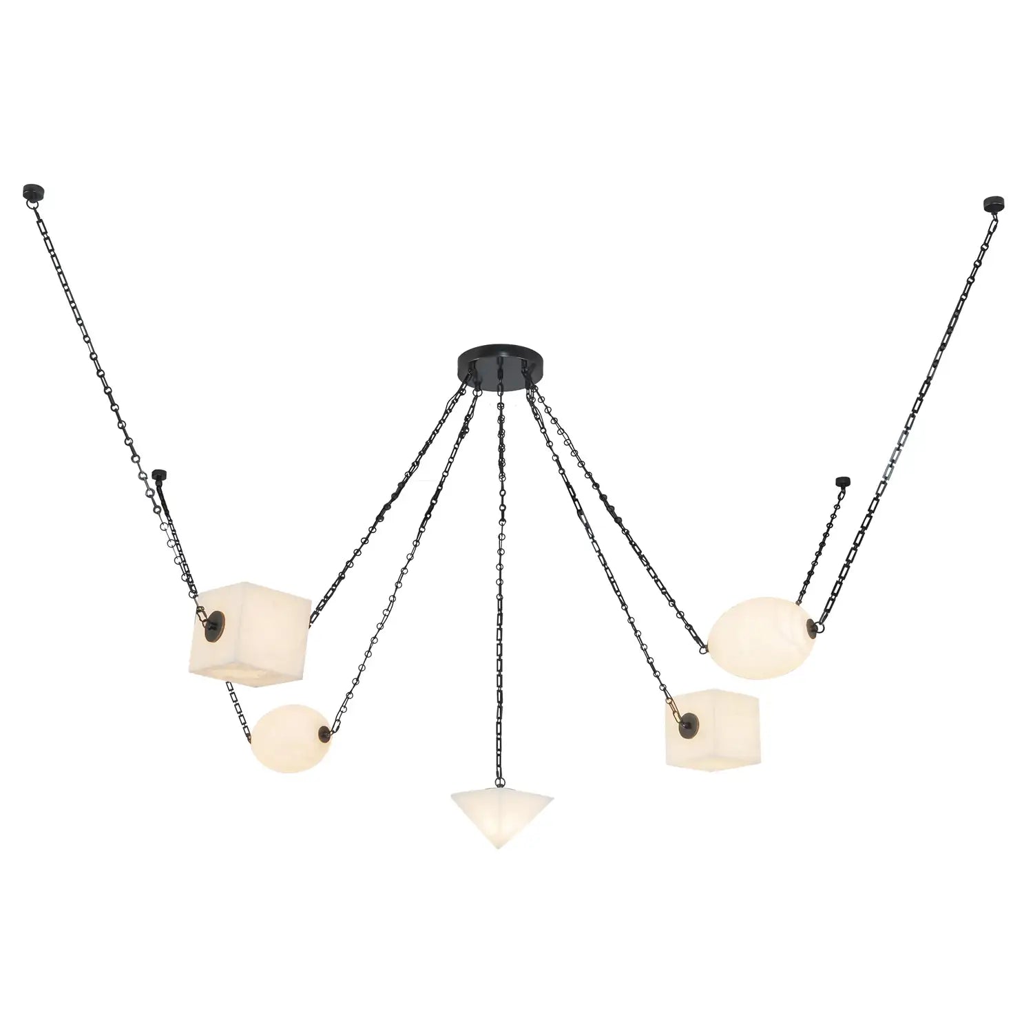 KUZCO LIGHTING INC, MINERAL CHANDELIERS, CHANDELIER LIGHT