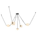 KUZCO LIGHTING INC, MINERAL CHANDELIERS, CHANDELIER LIGHT