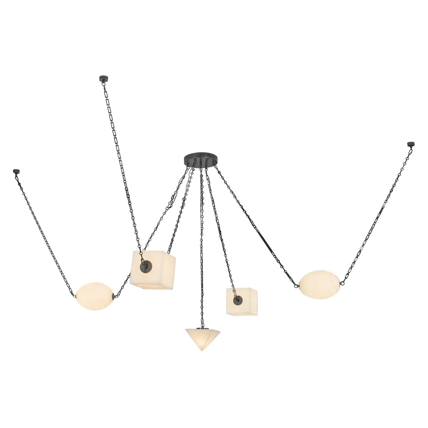 KUZCO LIGHTING INC, MINERAL CHANDELIERS, CHANDELIER LIGHT