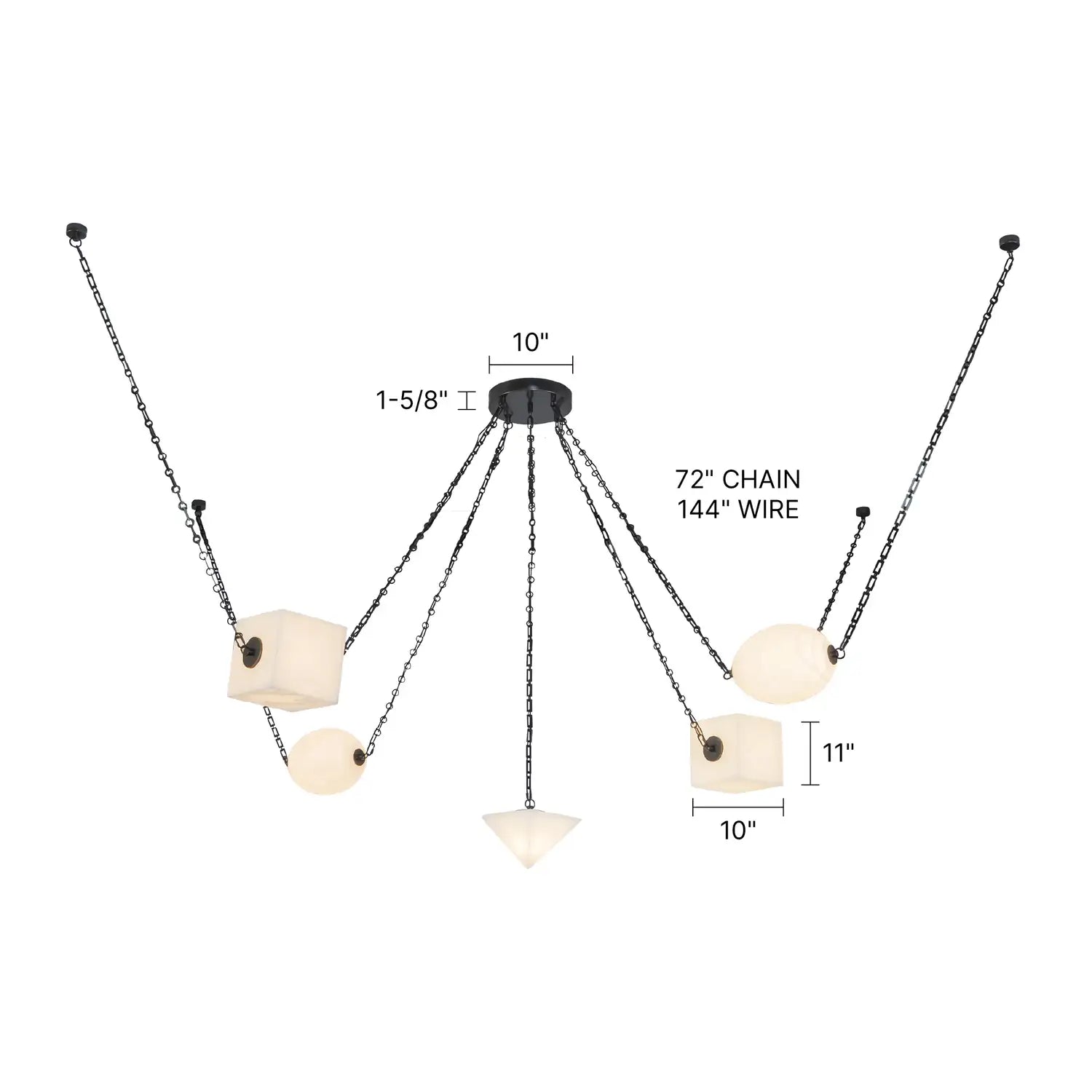 KUZCO LIGHTING INC, MINERAL CHANDELIERS, CHANDELIER LIGHT