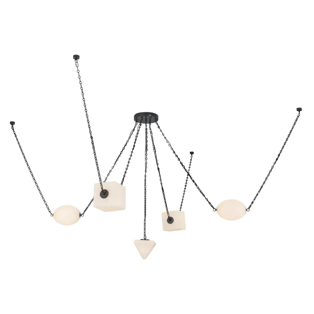 KUZCO LIGHTING INC, MINERAL CHANDELIERS, CHANDELIER LIGHT