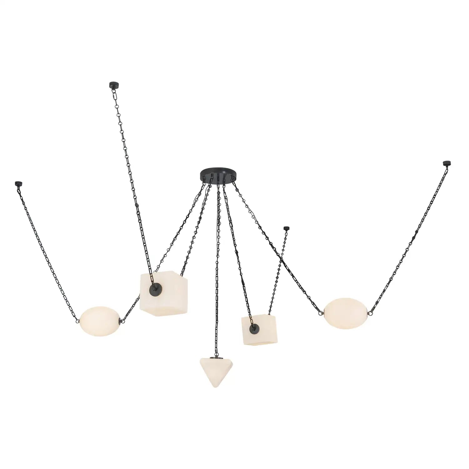 KUZCO LIGHTING INC, MINERAL CHANDELIERS, CHANDELIER LIGHT
