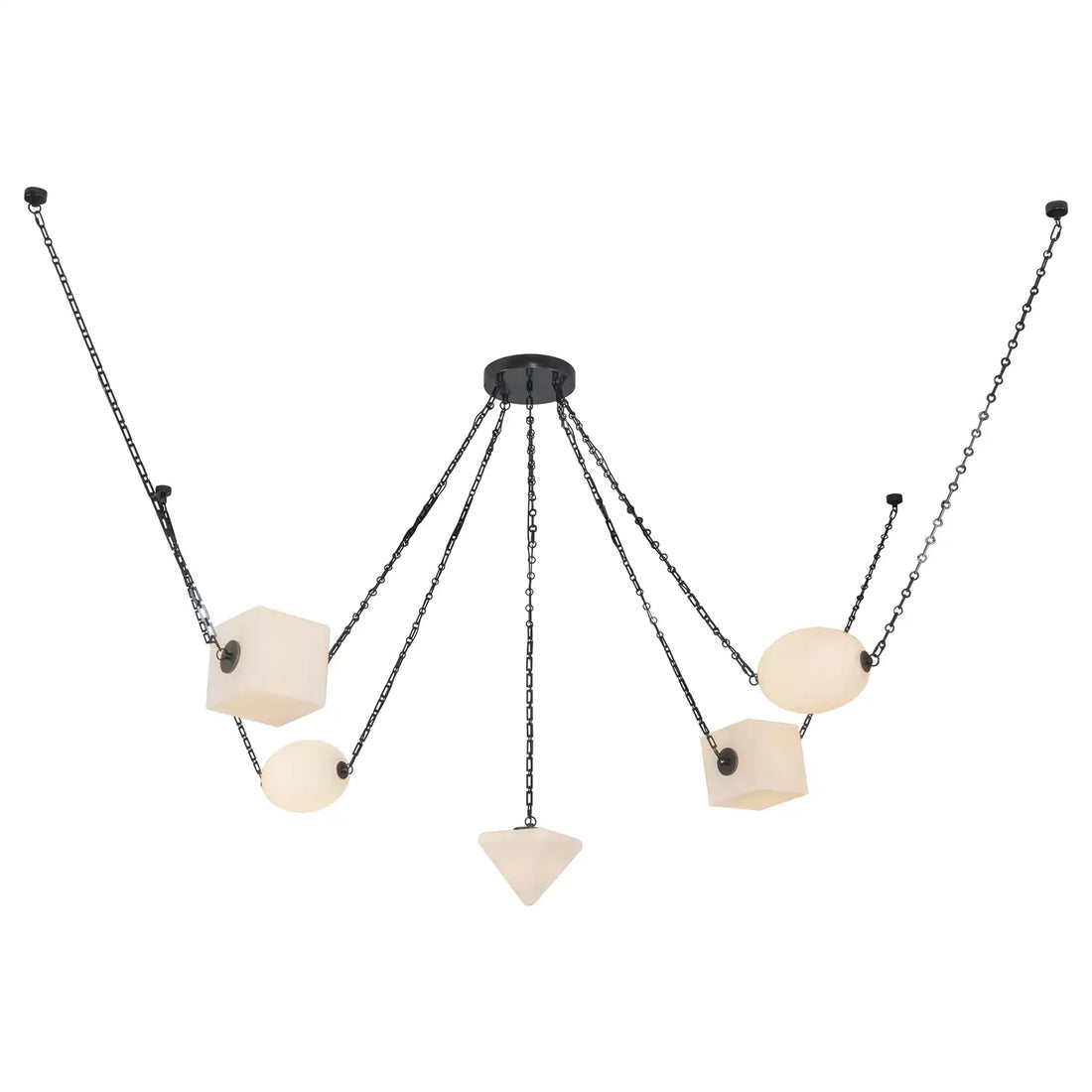 KUZCO LIGHTING INC, MINERAL CHANDELIERS, CHANDELIER LIGHT