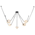 KUZCO LIGHTING INC, MINERAL CHANDELIERS, CHANDELIER LIGHT