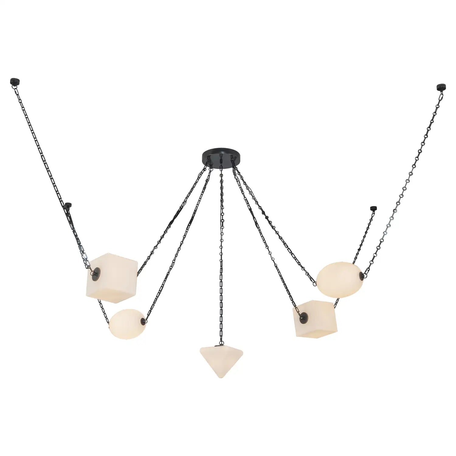 KUZCO LIGHTING INC, MINERAL CHANDELIERS, CHANDELIER LIGHT