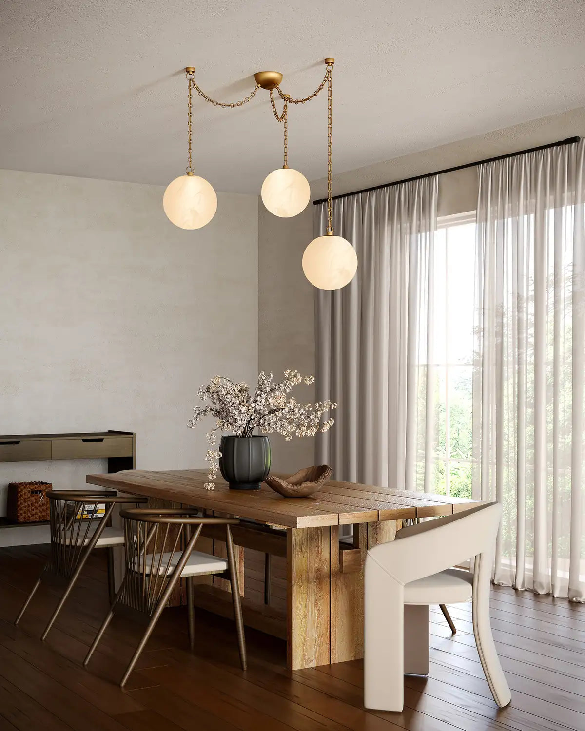 ALORA, PETRA CHANDELIERS, CHANDELIER LIGHT