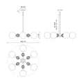 KUZCO LIGHTING INC, CELIA CHANDELIERS, CHANDELIER LIGHT