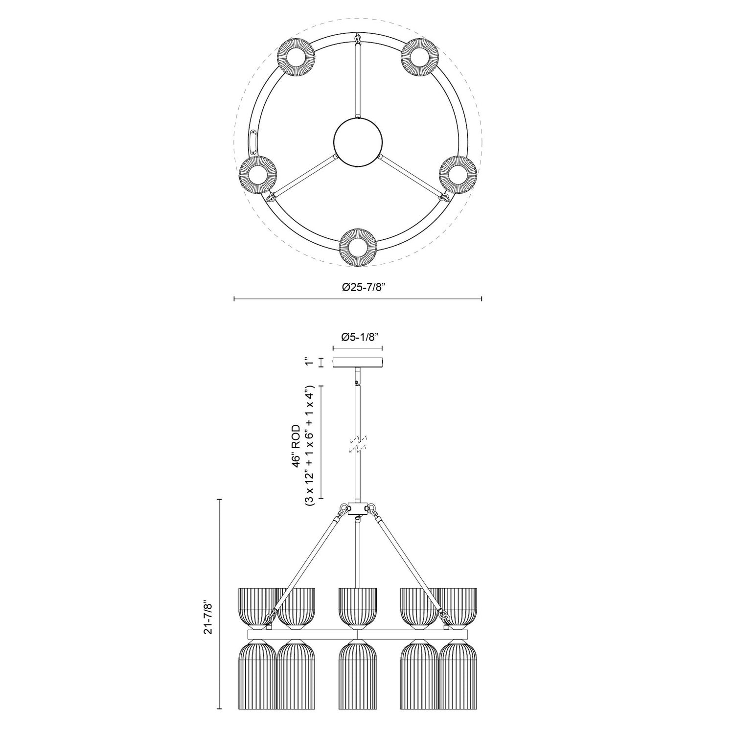 ALORA, NELLY CHANDELIERS, CHANDELIER LIGHT