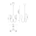 ALORA, SENO CHANDELIERS, CHANDELIER LIGHT