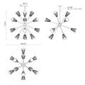 ALORA, COSMO CHANDELIERS, CHANDELIER LIGHT