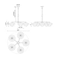 ALORA, TETSU CHANDELIERS, CHANDELIER LIGHT