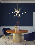 KUZCO LIGHTING INC, GEODE CHANDELIERS, CHANDELIER LIGHT