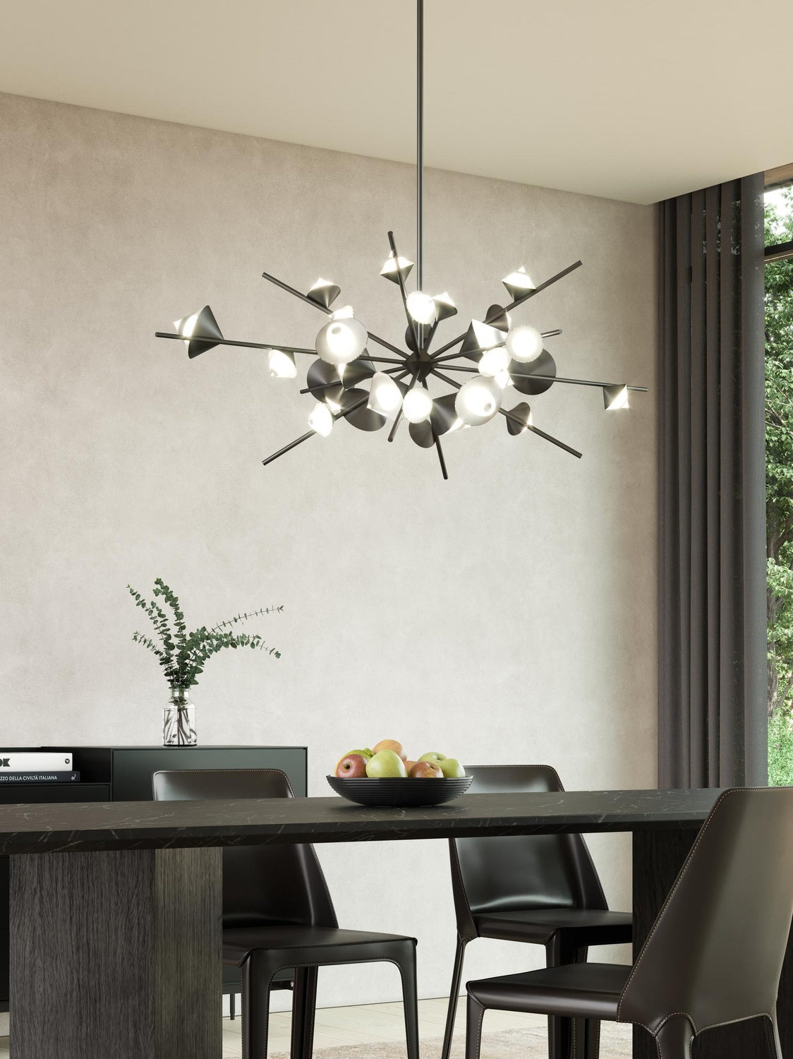 KUZCO LIGHTING INC, GEODE CHANDELIERS, CHANDELIER LIGHT