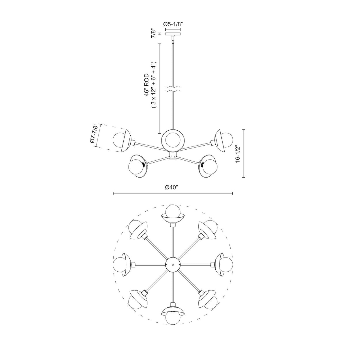 ALORA, FRANCESCA CHANDELIERS, CHANDELIER LIGHT