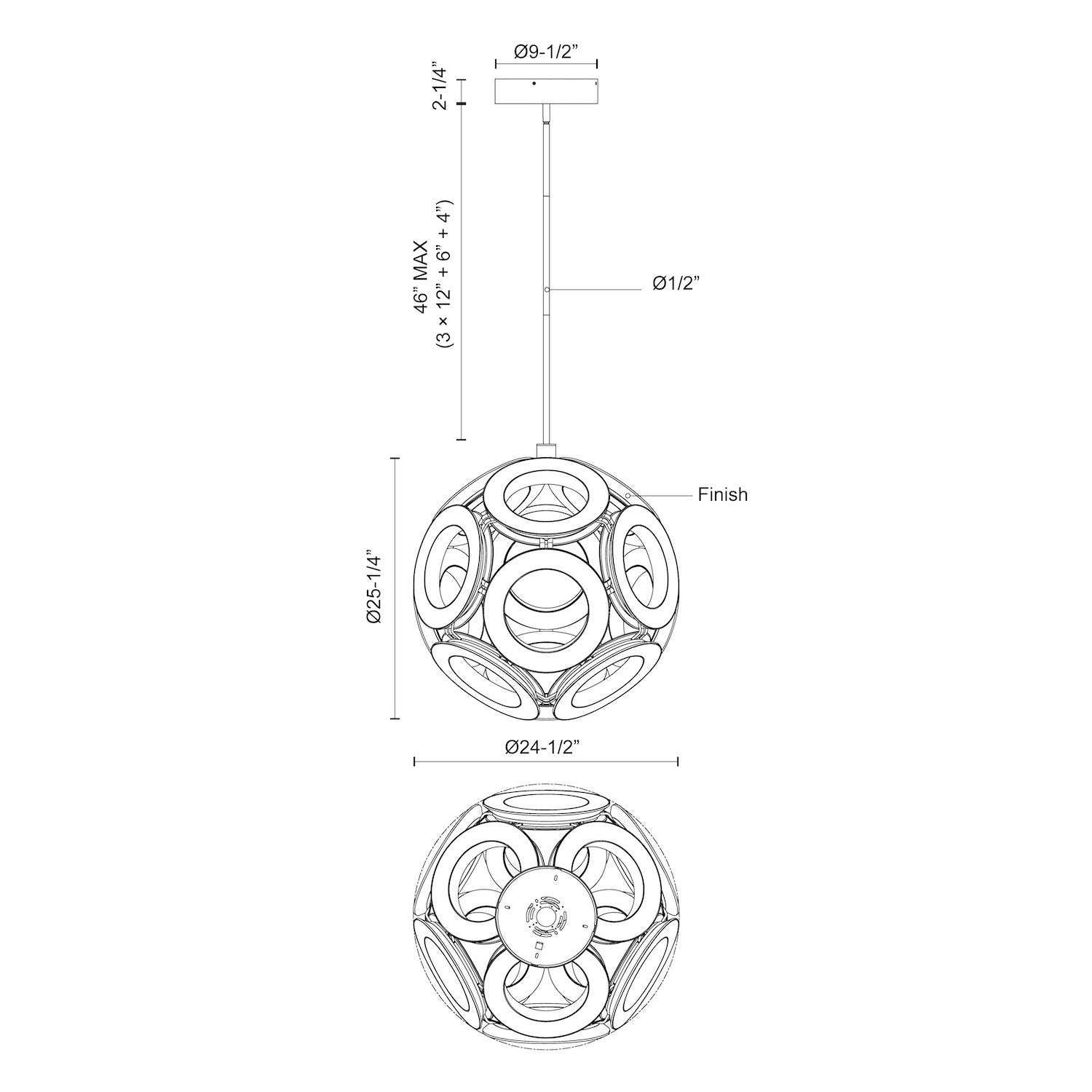 KUZCO LIGHTING INC, MAGELLAN CHANDELIERS, CHANDELIER LIGHT