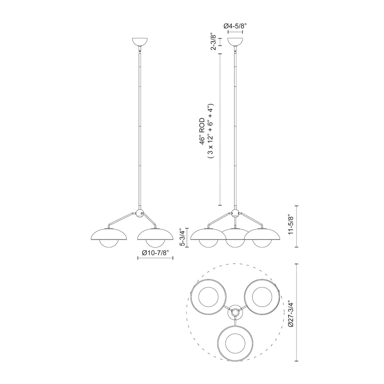 ALORA, RUBIO CHANDELIERS, CHANDELIER LIGHT