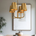 KUZCO LIGHTING INC, PLISSE CHANDELIERS, CHANDELIER LIGHT