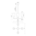 ALORA, EMIL CHANDELIERS, CHANDELIER LIGHT