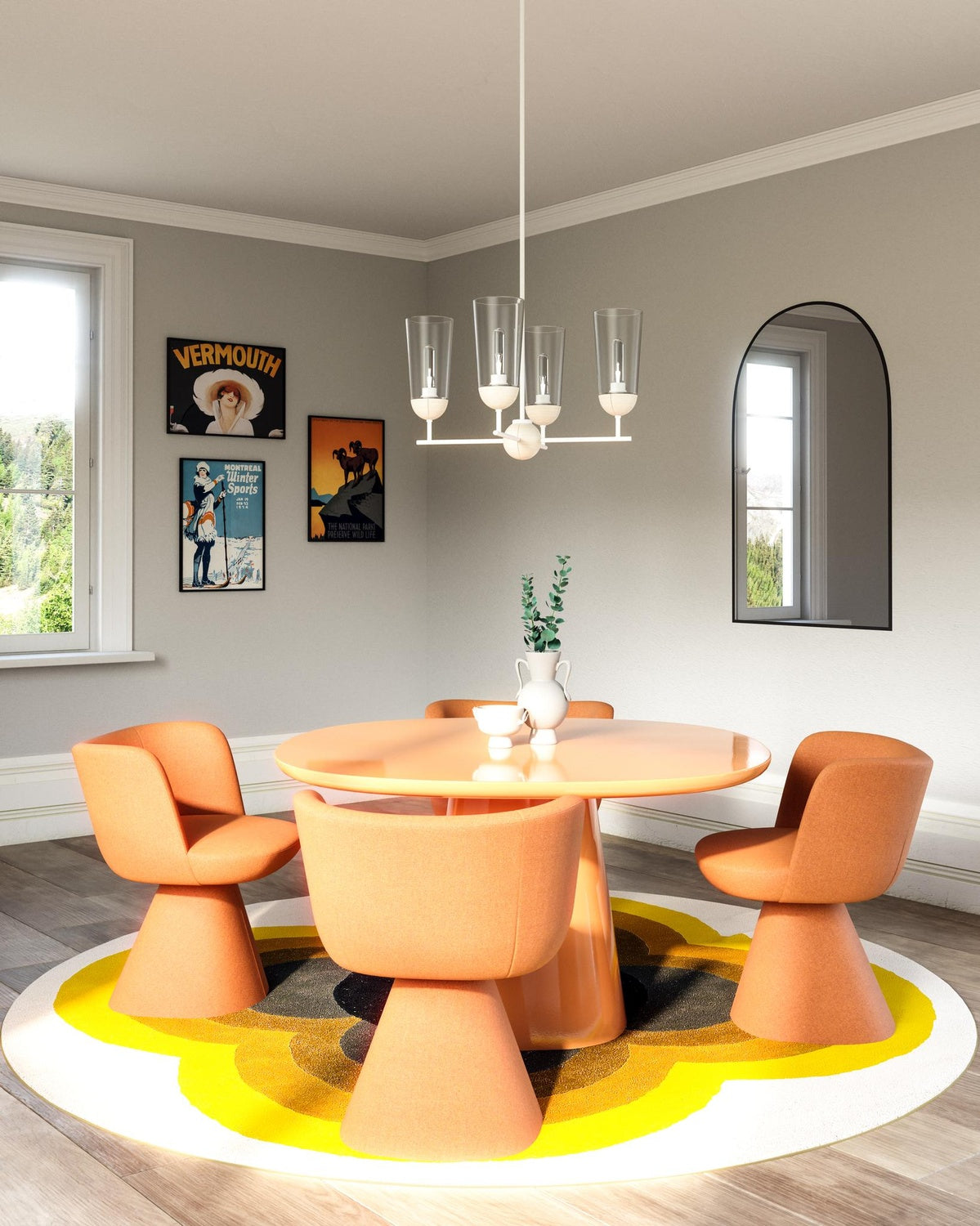 ALORA, EMIL CHANDELIERS, CHANDELIER LIGHT