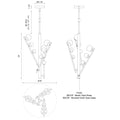 KUZCO LIGHTING INC, JUNIPER CHANDELIERS, CHANDELIER LIGHT