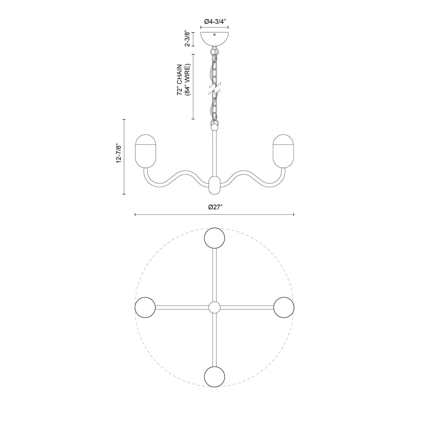 ALORA, EFFIE CHANDELIERS, CHANDELIER LIGHT