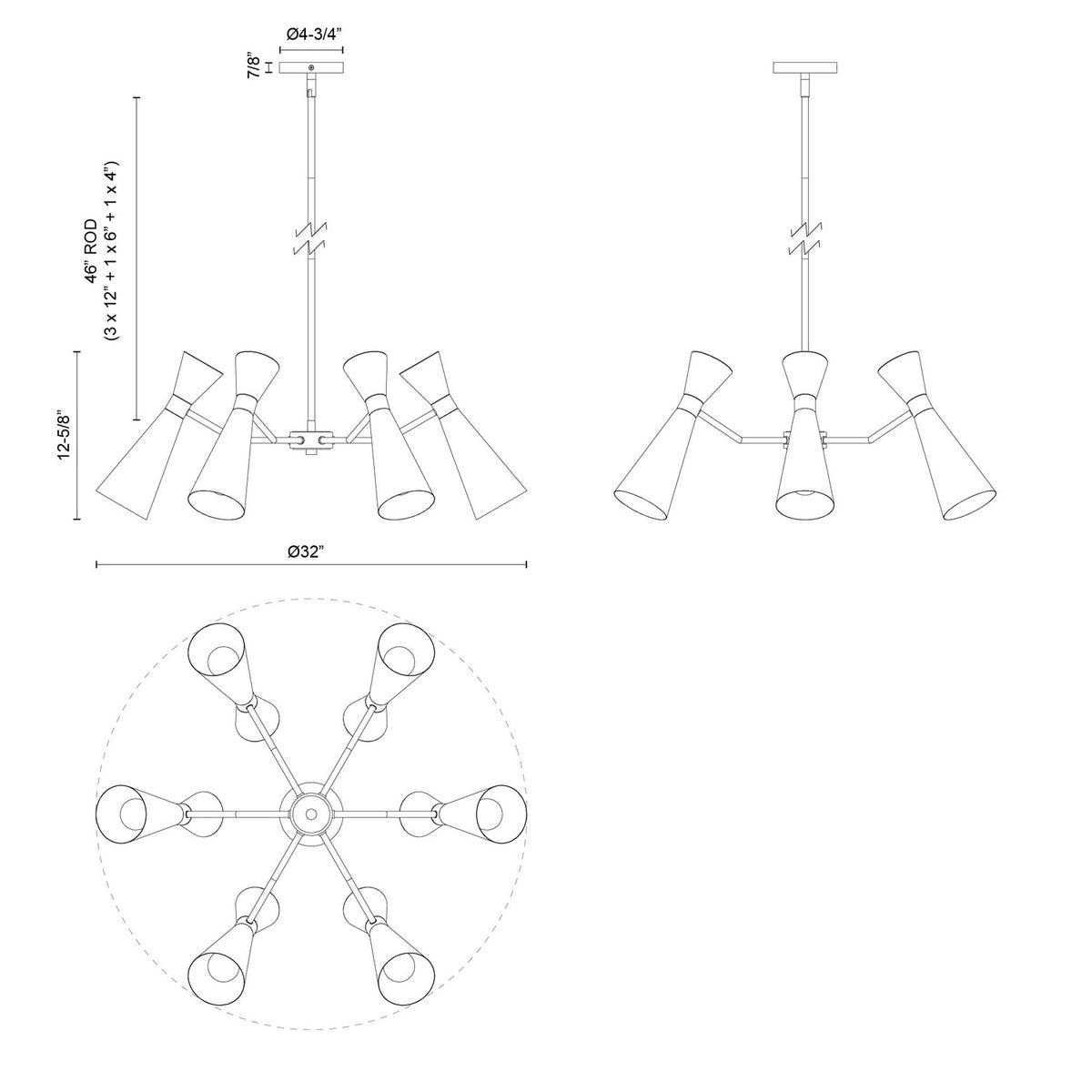 ALORA, BLAKE CHANDELIERS, CHANDELIER LIGHT