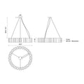 KUZCO LIGHTING INC, AKIRA CHANDELIERS, CHANDELIER LIGHT