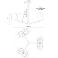 KUZCO LIGHTING INC, KEIKO CHANDELIERS, CHANDELIER LIGHT