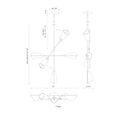 KUZCO LIGHTING INC, MULBERRY CHANDELIERS, CHANDELIER LIGHT
