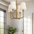 KUZCO LIGHTING INC, PLISSE CHANDELIERS, CHANDELIER LIGHT