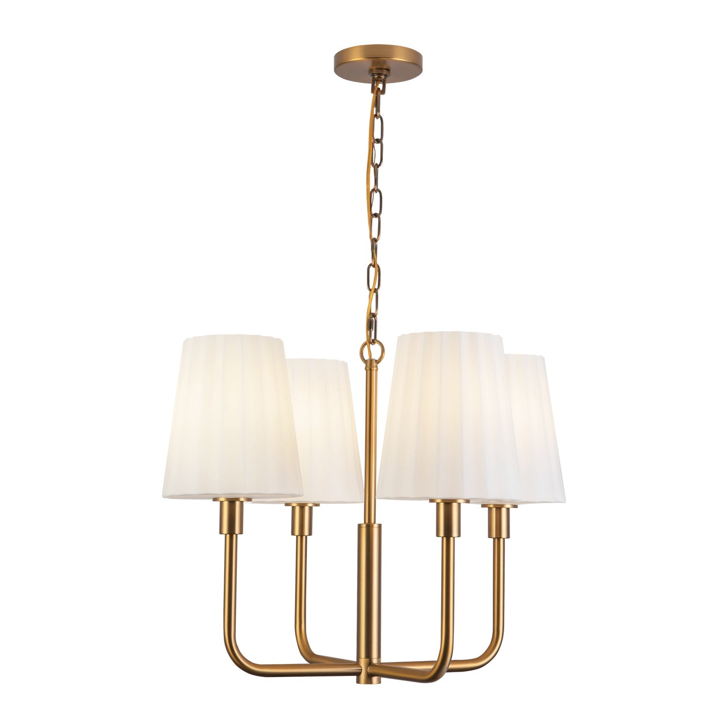 ALORA, PLISSE CHANDELIERS, CHANDELIER LIGHT