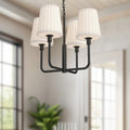 KUZCO LIGHTING INC, PLISSE CHANDELIERS, CHANDELIER LIGHT