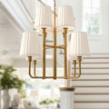 KUZCO LIGHTING INC, PLISSE CHANDELIERS, CHANDELIER LIGHT